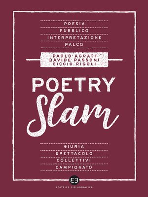 cover image of Poetry slam